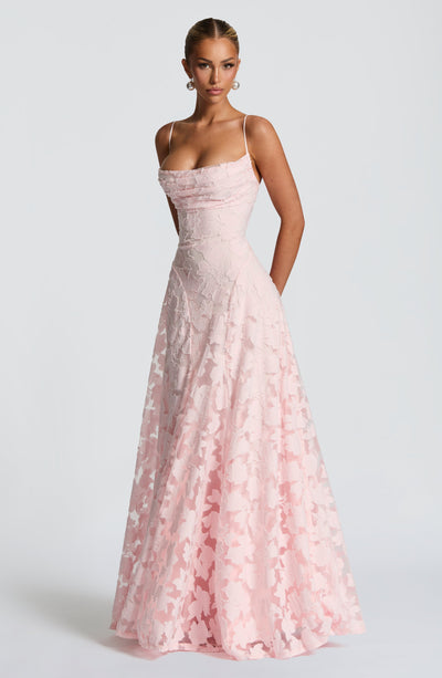 Francisa™ | Lace Corset Maxi Dress
