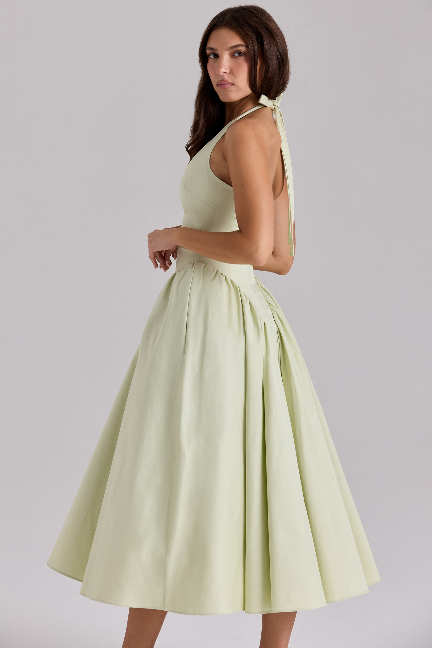 Liana™ | Ruched Midi Dress